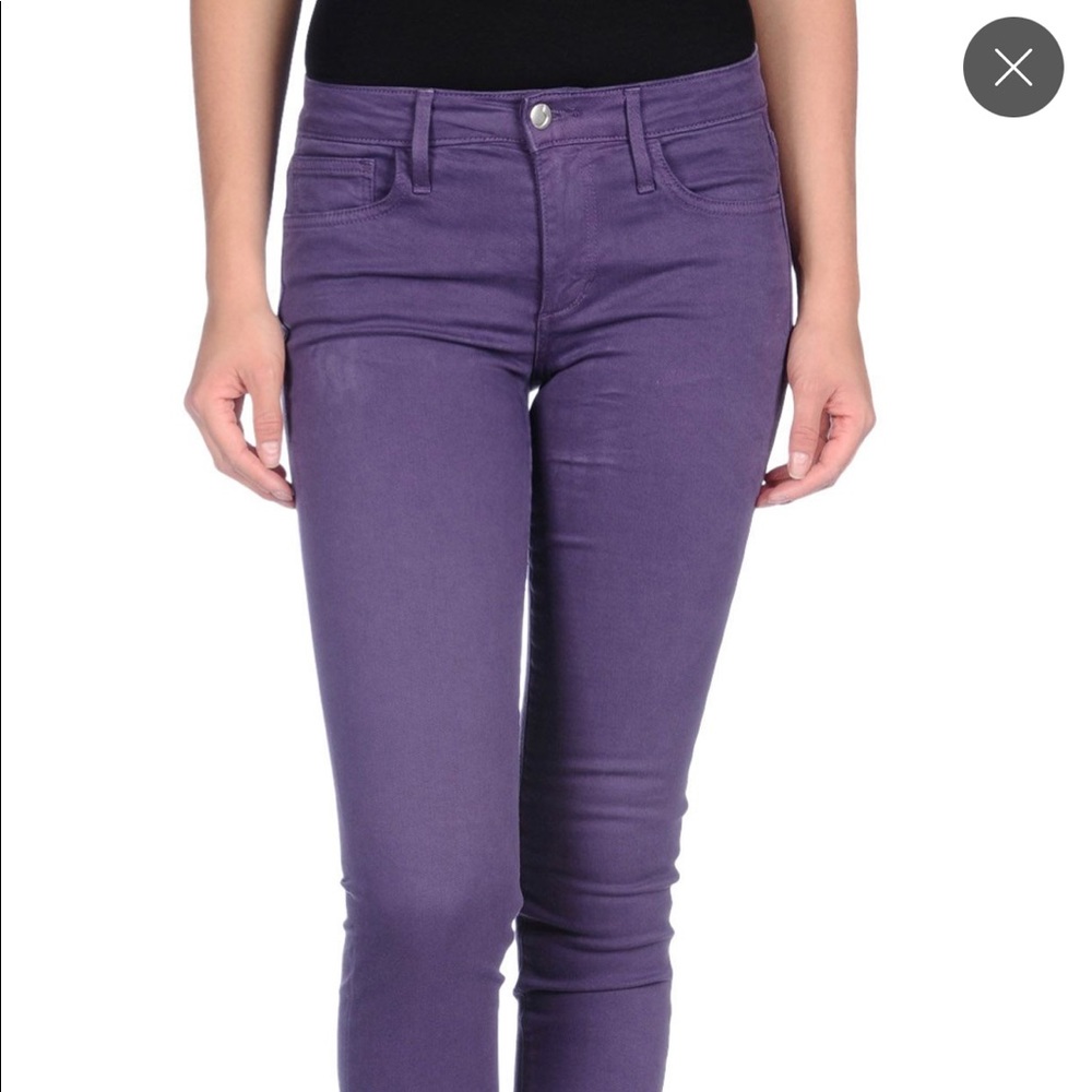 Joes jeans “the skinny” purple jeans 26
